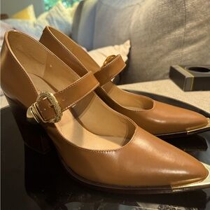 SCHUTZ Edgy Heeled Mary Janes